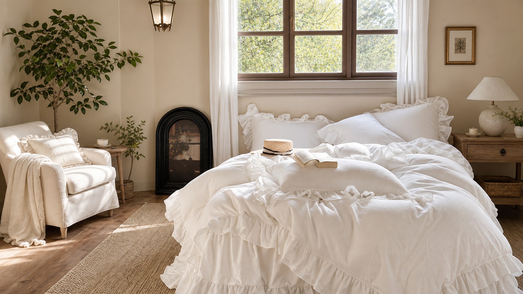 Soft cotton bedding sets by Fineforlife